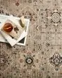 Leigh LEI-02 Dove/Multi Area Rug