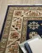 Lilihan 532b Navy Area Rug