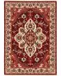 Lilihan 5502c Red/Ivory Area Rug