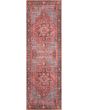 London 4805 Red Area Rug