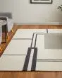 Maguire 8899F Ivory/Gray/Black Area Rug