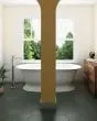 Makoto Midori Green Glazed Porcelain Tile 10"x11.5" Tile
