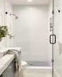 Makoto Shoji White Glazed Porcelain Tile 10"x11.5" Tile