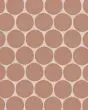 Makoto Umi Terracotta Matte Glazed Porcelain 2" Mosaic Tile