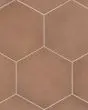 Makoto Umi Terracotta Matte Glazed Porcelain 10"x11.5" Tile