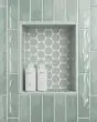 Marin Aloe Green 2" Penny Mosaic Tile