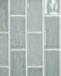 Marin Aloe Green Glossy Glazed Ceramic 2.5"x5" Wall Tile