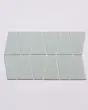 Marin Aloe Green Trapezoid Mosaic Tile