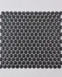 Marin Black Sea 3/4" Penny Mosaic Tile