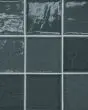 Marin Midnight Tide Glossy Glazed Ceramic 4"x4" Wall Tile