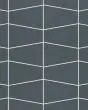 Marin Midnight Tide Matte Porcelain Trapezoid Mosaic Tile