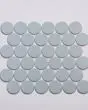 Marin Misty Blue 2" Penny Mosaic Tile