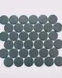 Marin Ocean Teal 2" Penny Mosaic Tile
