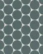 Marin Ocean Teal Matte Porcelain 2" Penny Mosaic Tile