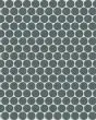 Marin Ocean Teal Matte Porcelain 3/4" Penny Mosaic Tile