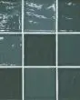 Marin Ocean Teal Glossy Glazed Ceramic 4"x4" Wall Tile