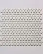 Marin Pearl White 3/4" Penny Mosaic Tile