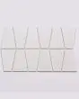 Marin Pearl White Trapezoid Mosaic Tile