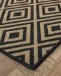Marina 2335k Black/Tan Area Rug