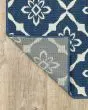 Meridian 5703b Navy/Ivory Area Rug