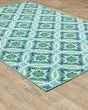 Meridian 5868l Blue/Green Area Rug
