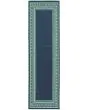 Meridian 9650b Navy/Green Area Rug