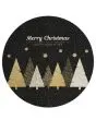 Merry & Bright MY11 Black Area Rug
