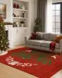 Merry & Bright MY6 Red Area Rug