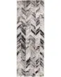 Micah 3048F Black/Gray/Silver Rug