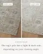 Millie MIE-02 Sky/Gold Area Rug