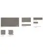 Modern Slate Grey Porcelain Tile