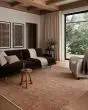 Molly MOL-09 Brick/Bark Area Rug