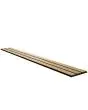 Acoustic Macro Wood Slat Wall Panel Natural