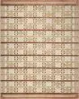 Nordic NRC06 Rust 4'x6' Area Rug