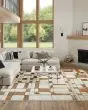 Nordic NRC17 Ivory Rust Area Rug