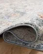 Odette ODT-07 Sky/Rust Area Rug