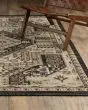 Legacy LGY03 Charcoal/Brown Area Rug