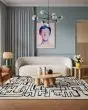 Quinn QUI11 Beige Area Rug