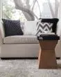 P0045 Black 22"x22" Pillow