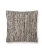 P0242 Black/Multi 22"x22" Pillow