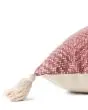 P0621 Red 22"x22" Pillow