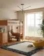 Pacific Shag PCS02 Ivory Black Area Rug