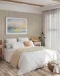 Acoustic Painted Wood Slat Wall Panel Dusk