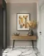 Acoustic Painted Wood Slat Wall Panel Dusk