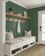 Acoustic Painted Wood Slat Wall Panel Jade
