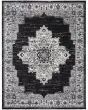 Passion PSN03 Black Ivory Area Rug