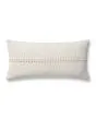 Harvey PCJ0018 White 12"x27" Lumbar Pillow