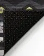 Phoenix PH3 Black Area Rug