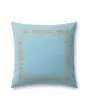 Estee Border PRP0062 Lt. Blue 22" Pillow