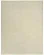 Pure Grids PGR01 Ivory Beige 3'9"x5'9" Area Rug